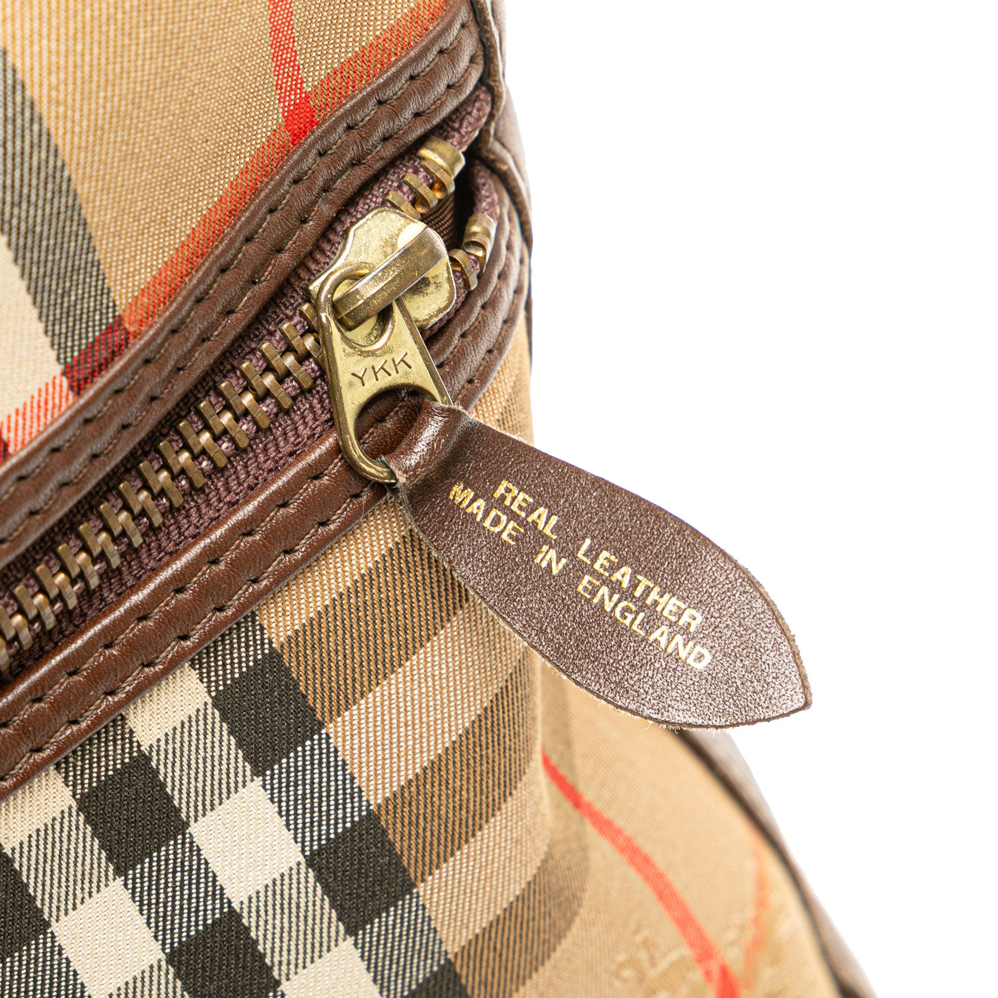Haymarket Check Canvas Shoulder Bag