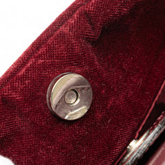 Velvet Trimmed House Check Canvas Tote
