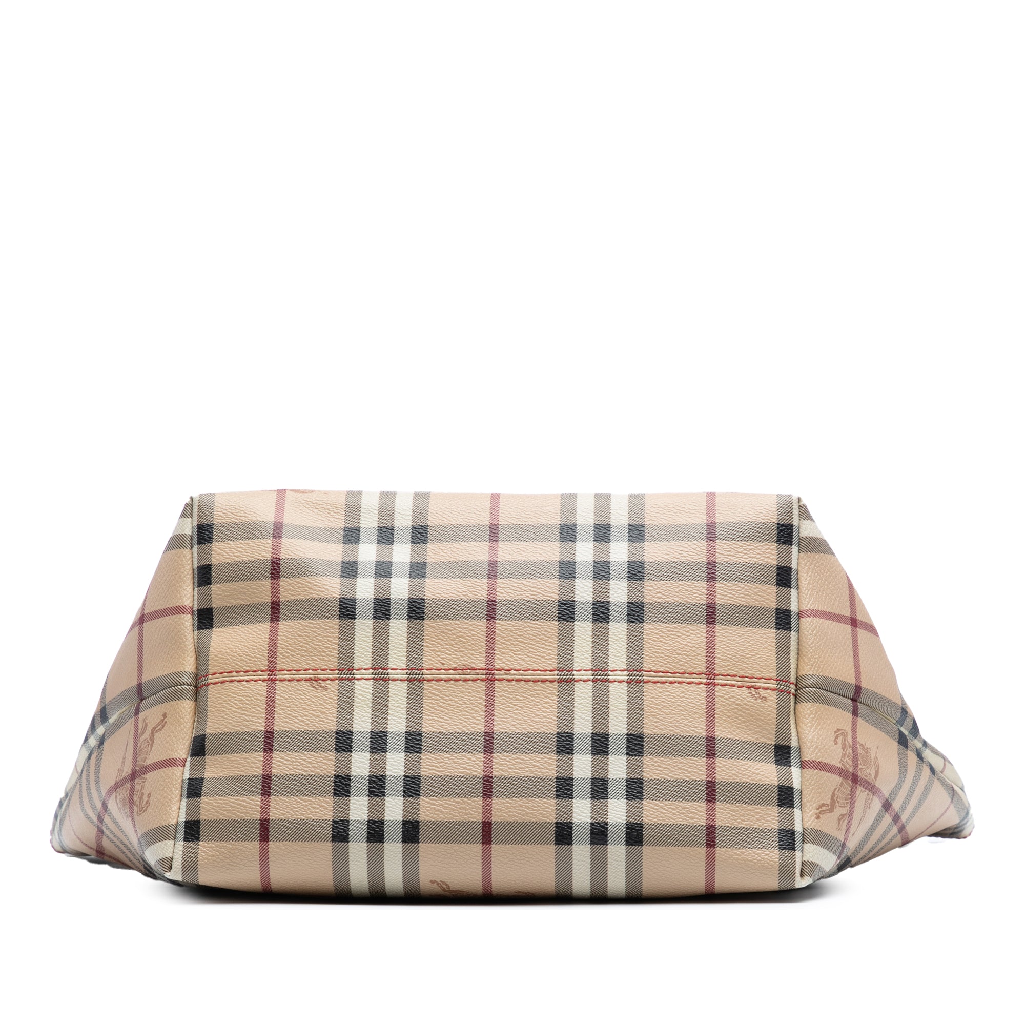 Small Haymarket Check Coated Canvas Salisbury Tote