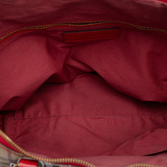 Small Haymarket Check Coated Canvas Salisbury Tote