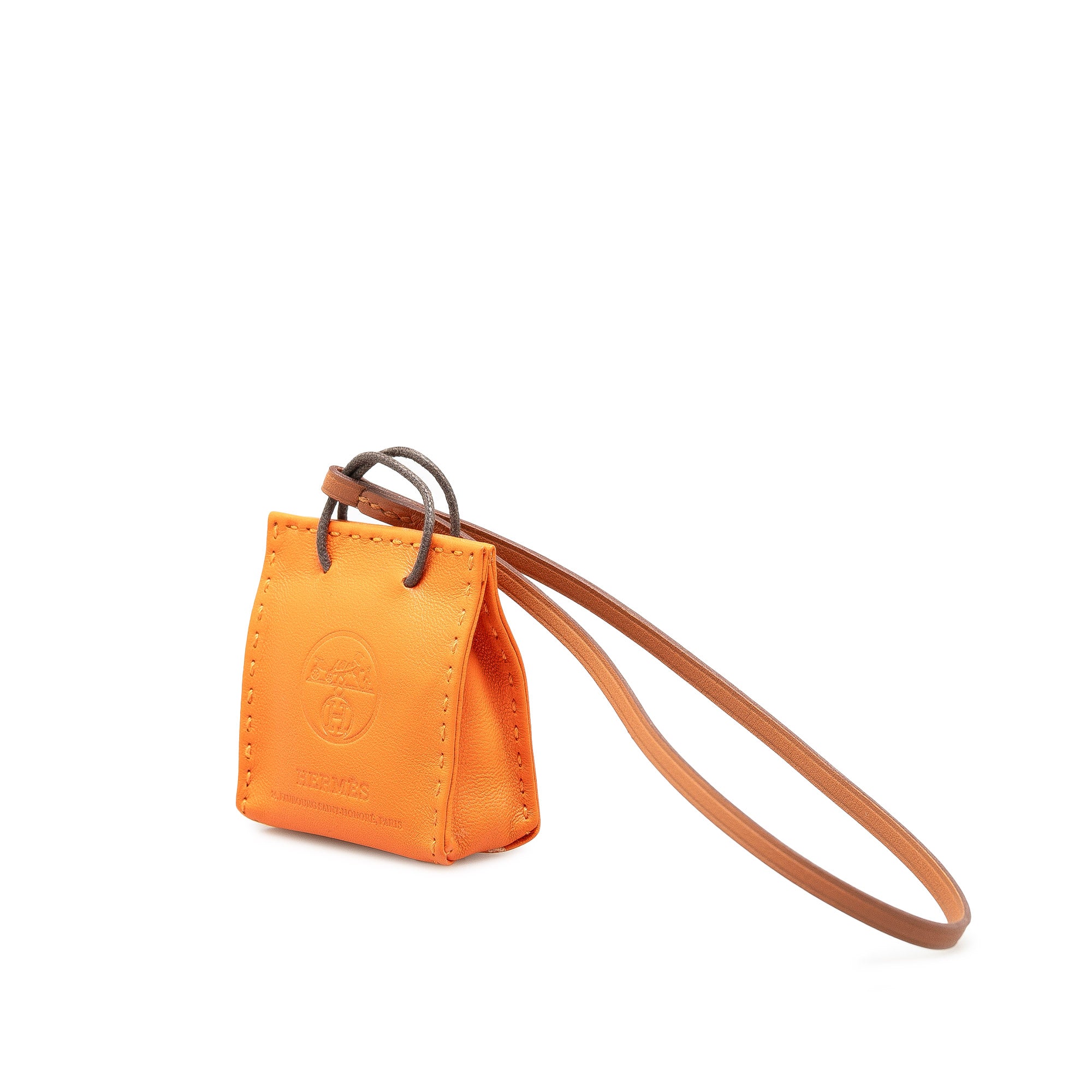 Milo Lambskin Swift Shopping Bag Charm_1