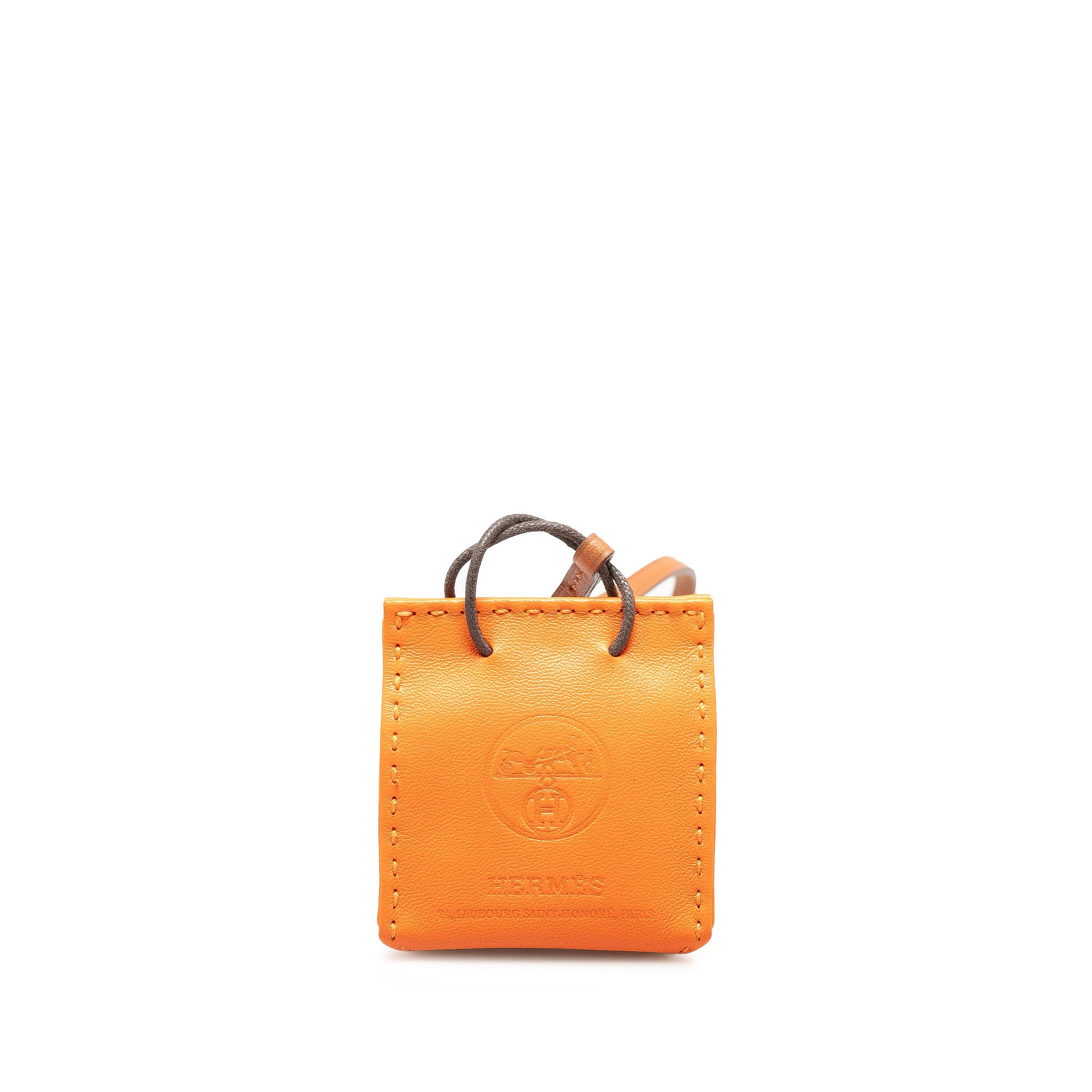 Milo Lambskin Swift Shopping Bag Charm_2