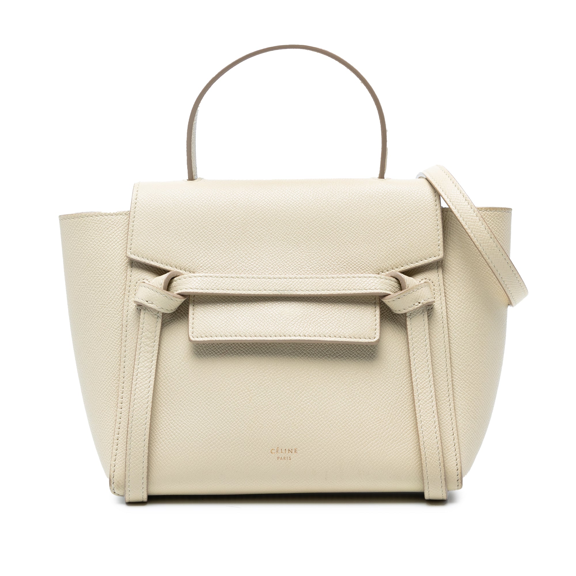 Nano Grained Calfskin Belt Bag