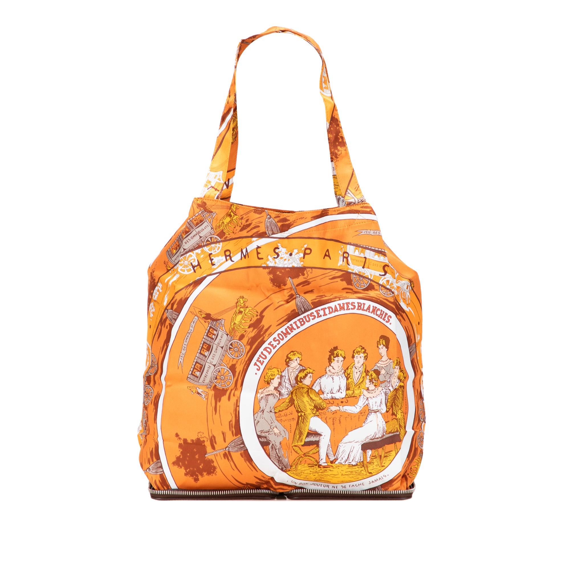 Jeu des Omnibus et Dames Blanches Silky Pop Tote