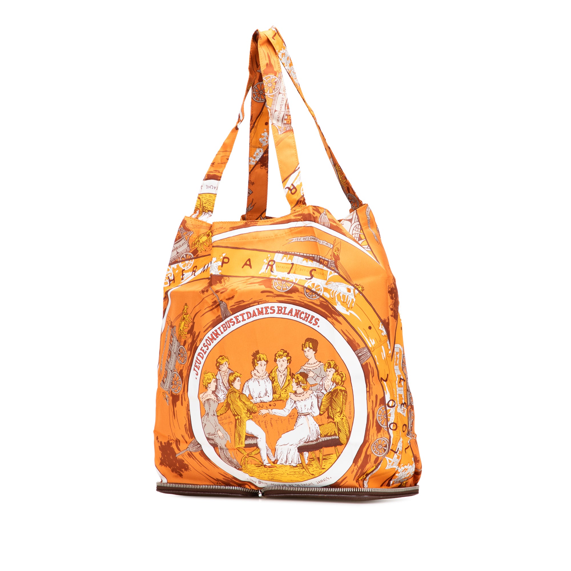 Jeu des Omnibus et Dames Blanches Silky Pop Tote
