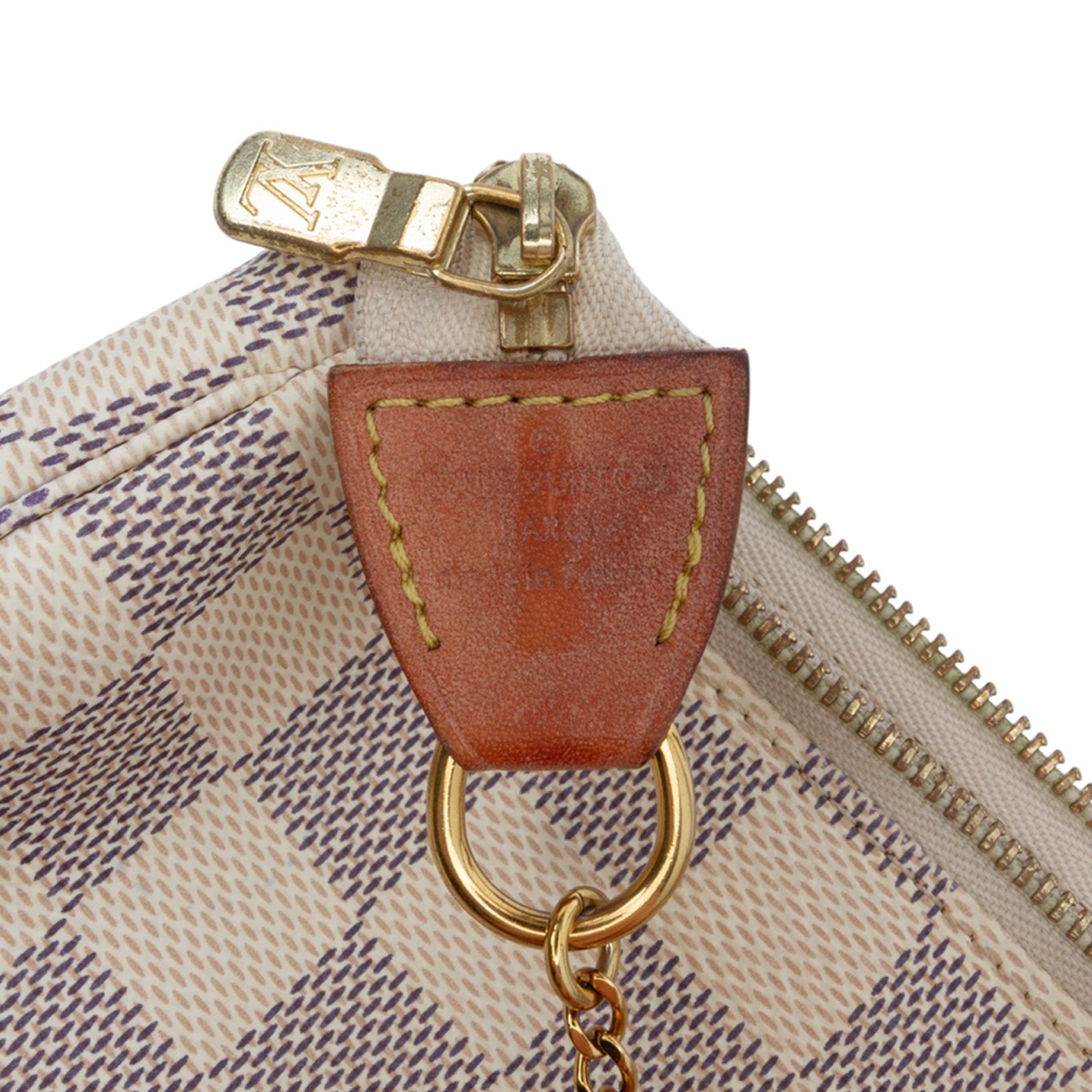Damier Azur Mini Pochette Accessoires