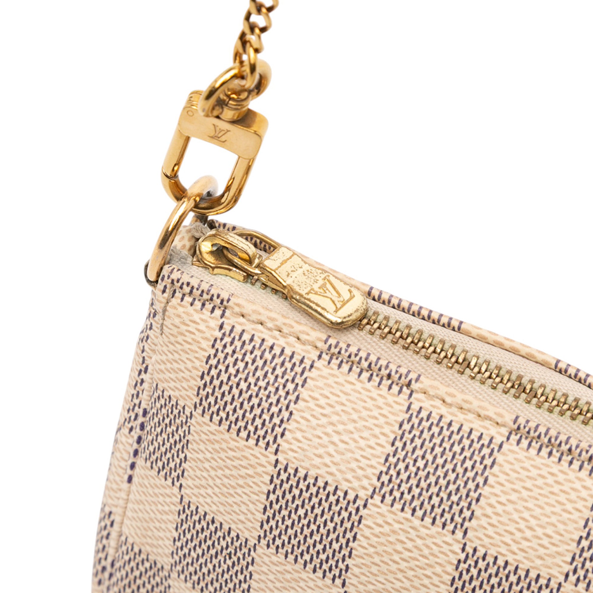 Damier Azur Mini Pochette Accessoires