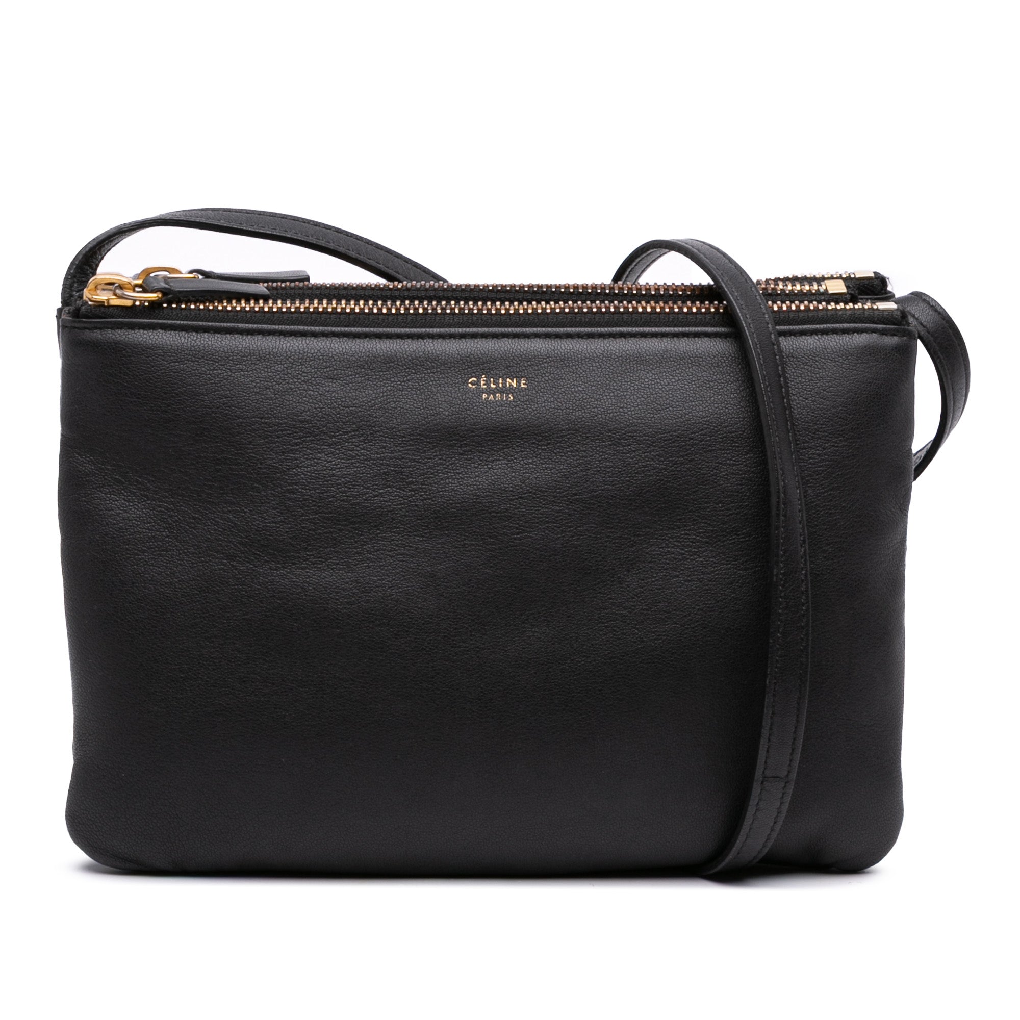 Small Lambskin Trio Crossbody