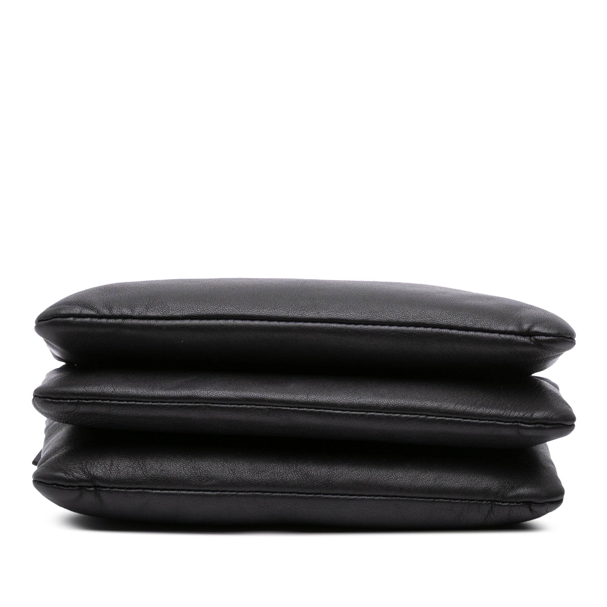 Small Lambskin Trio Crossbody