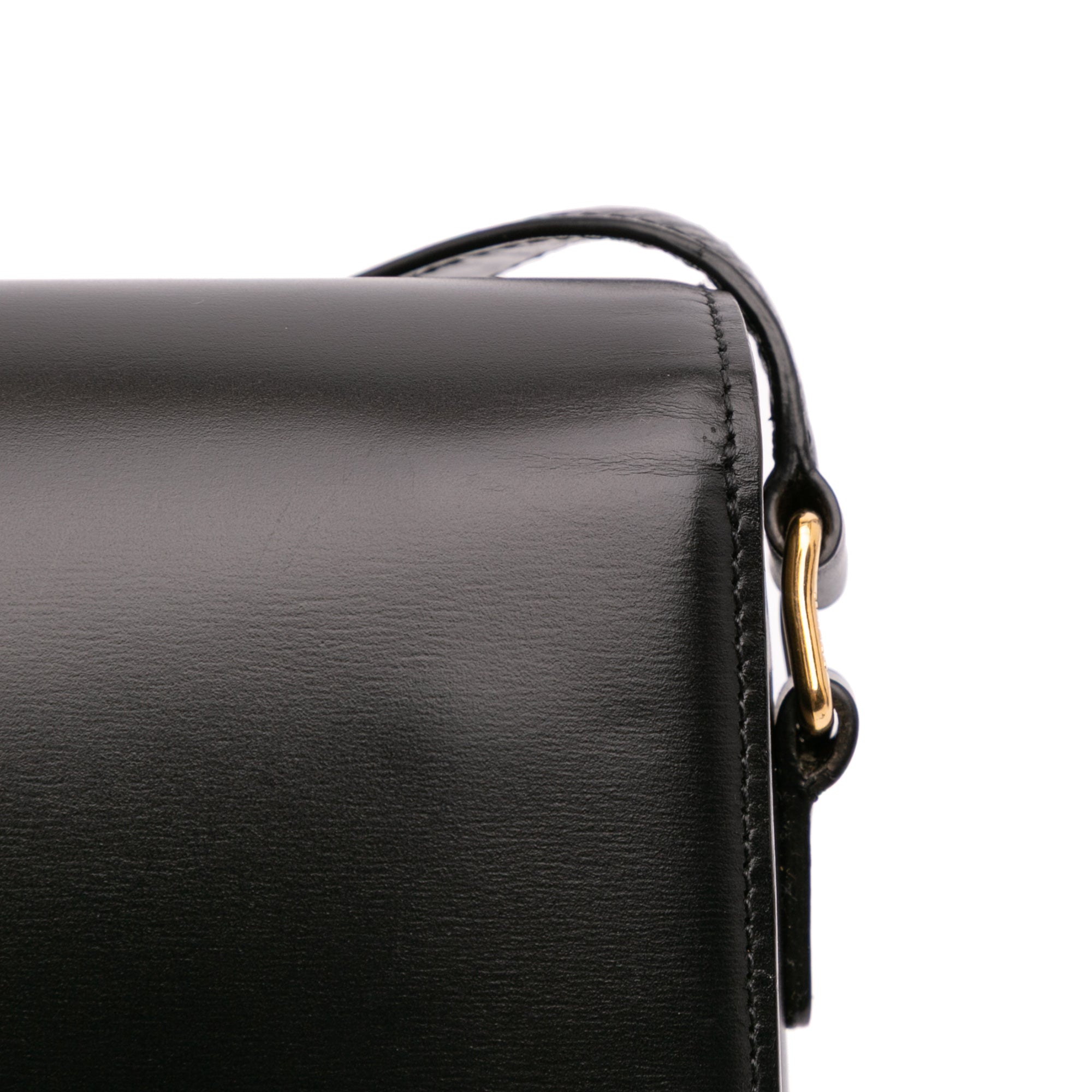 Large Shiny Calfskin Triomphe Crossbody