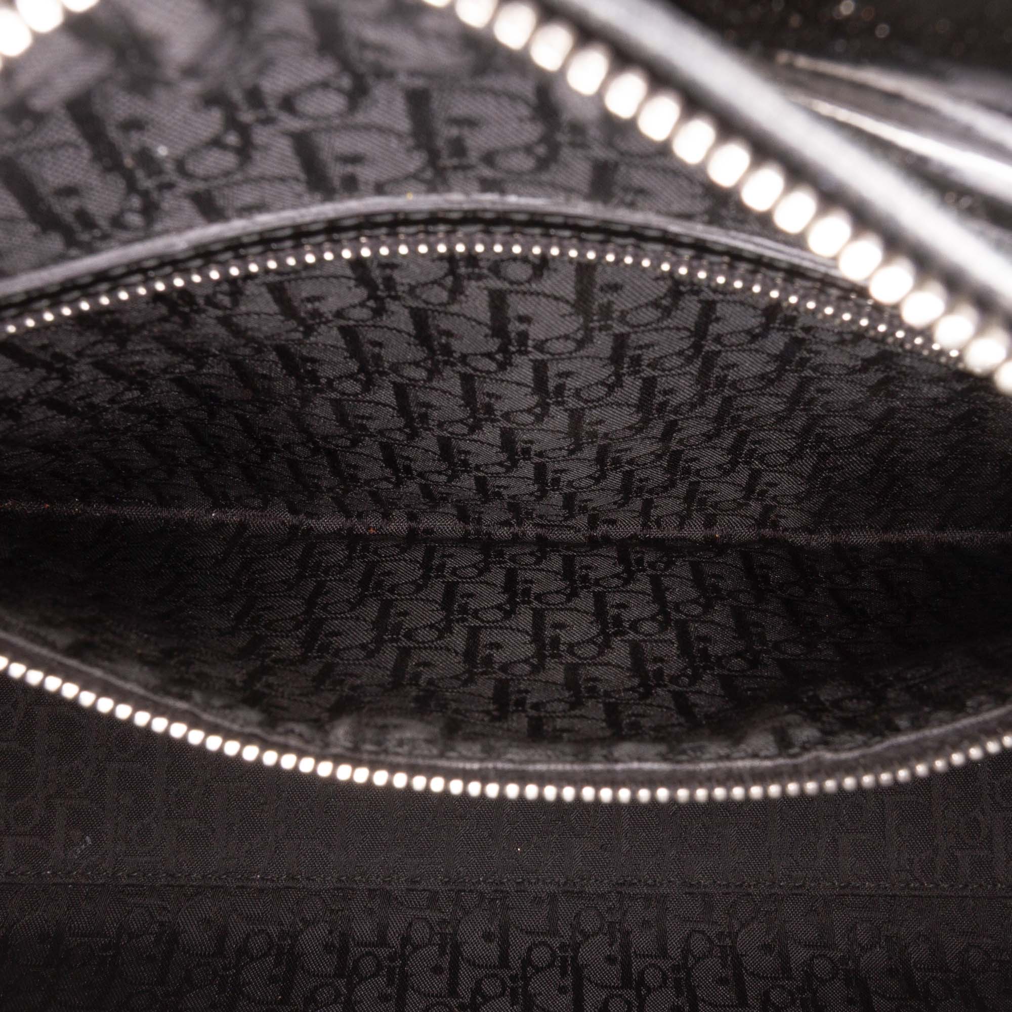 Large Patent Cannage Lady Dior