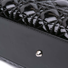 Large Patent Cannage Lady Dior