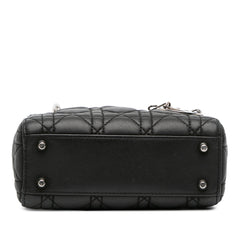Mini Lambskin Cannage Lady Dior