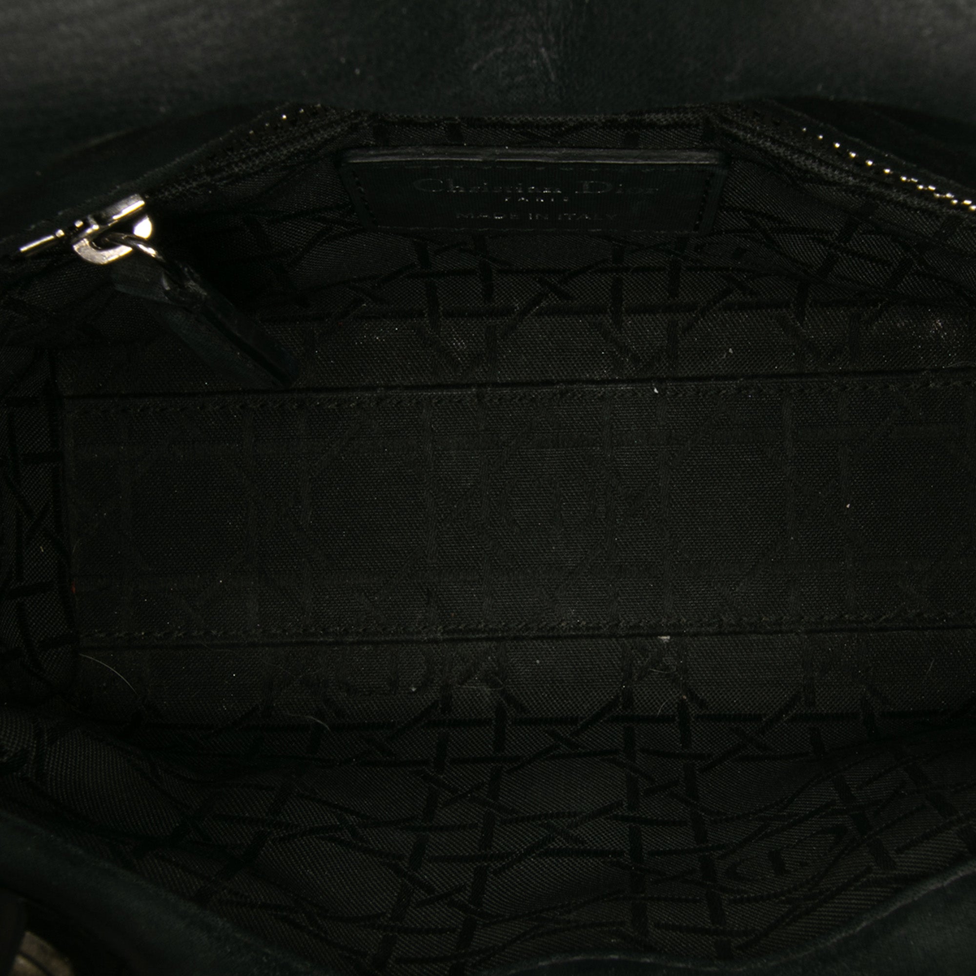 Mini Lambskin Cannage Lady Dior