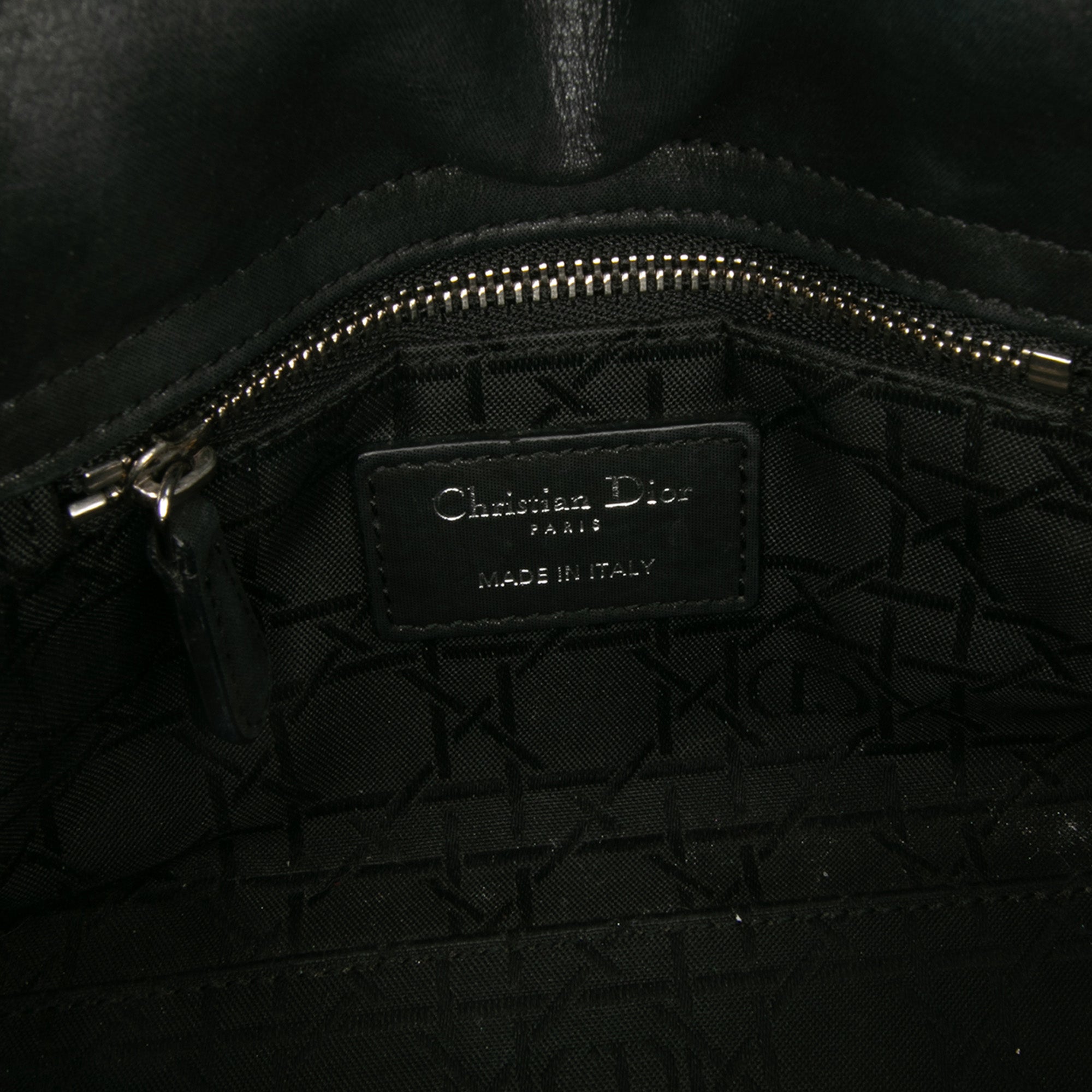 Mini Lambskin Cannage Lady Dior