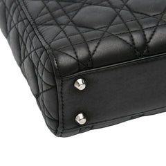 Mini Lambskin Cannage Lady Dior