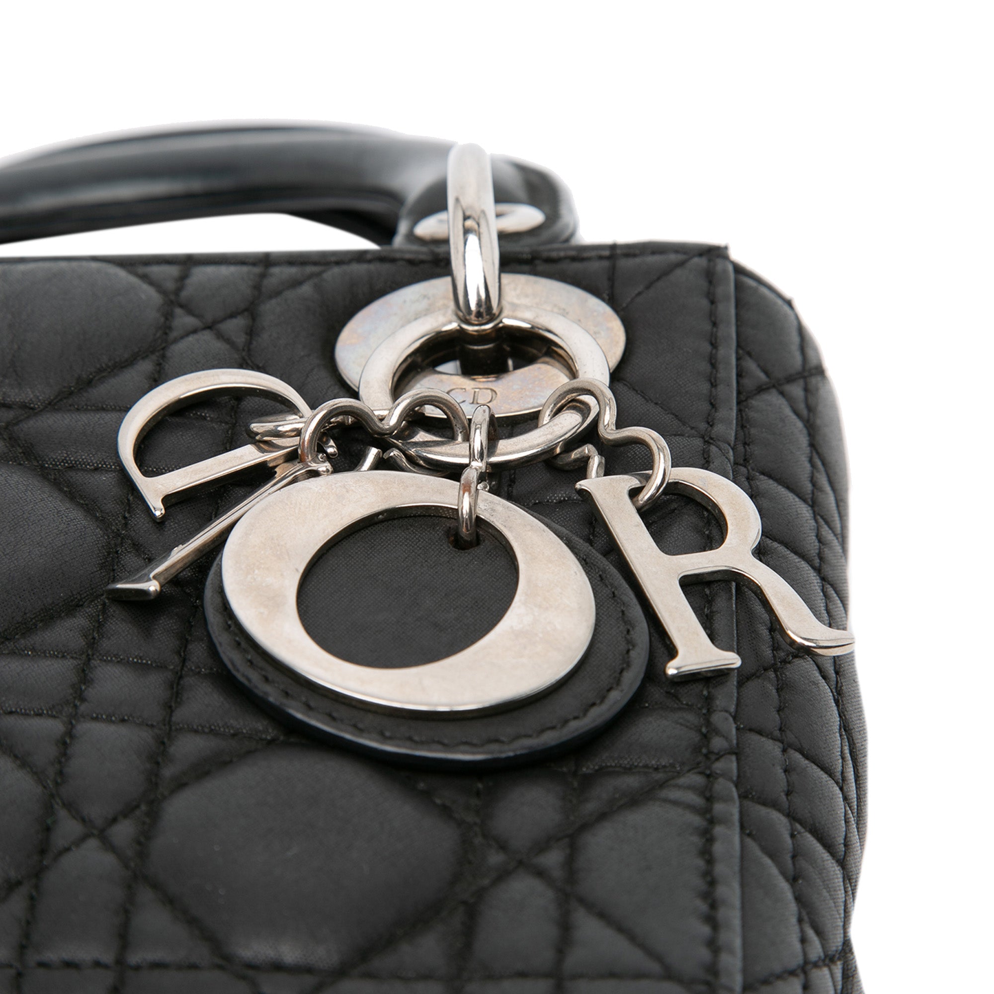 Mini Lambskin Cannage Lady Dior