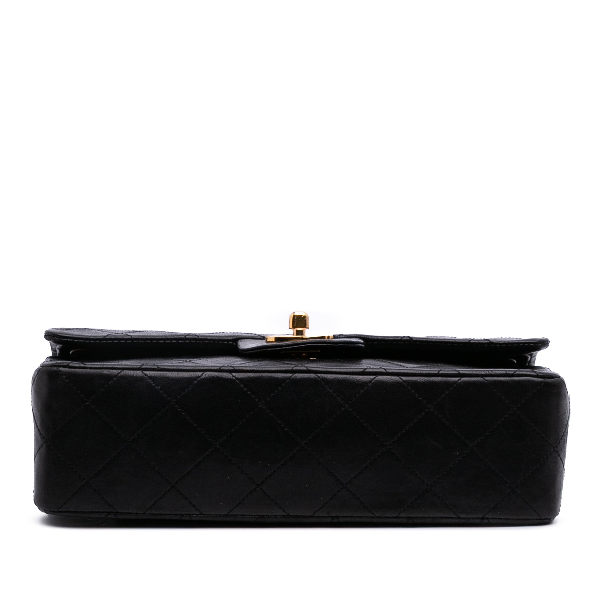 Small Classic Lambskin Double Flap