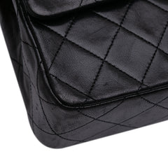 Small Classic Lambskin Double Flap
