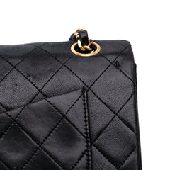 Small Classic Lambskin Double Flap
