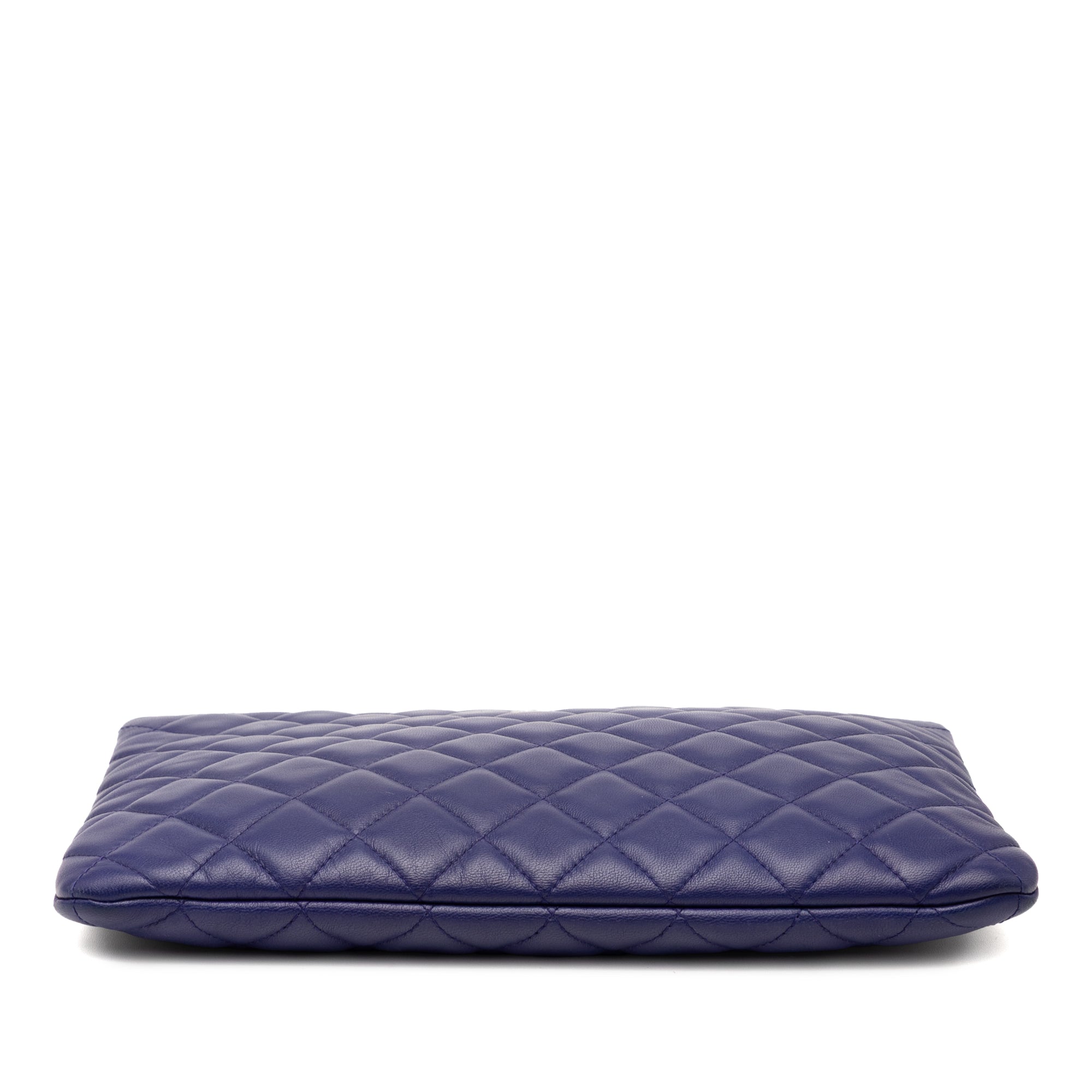 Medium CC Quilted Lambskin O Case Clutch