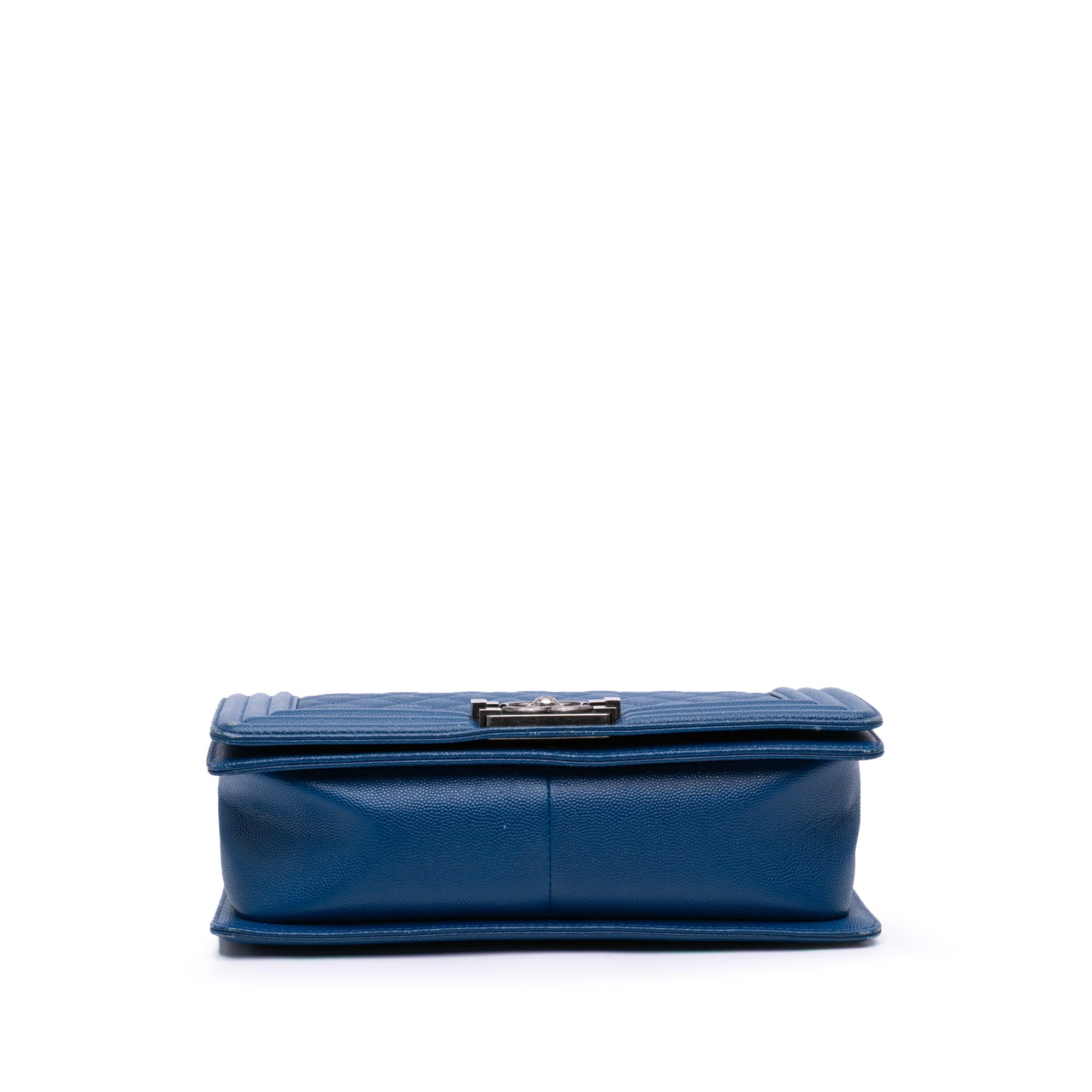 Old Medium Quilted Caviar Boy Flap