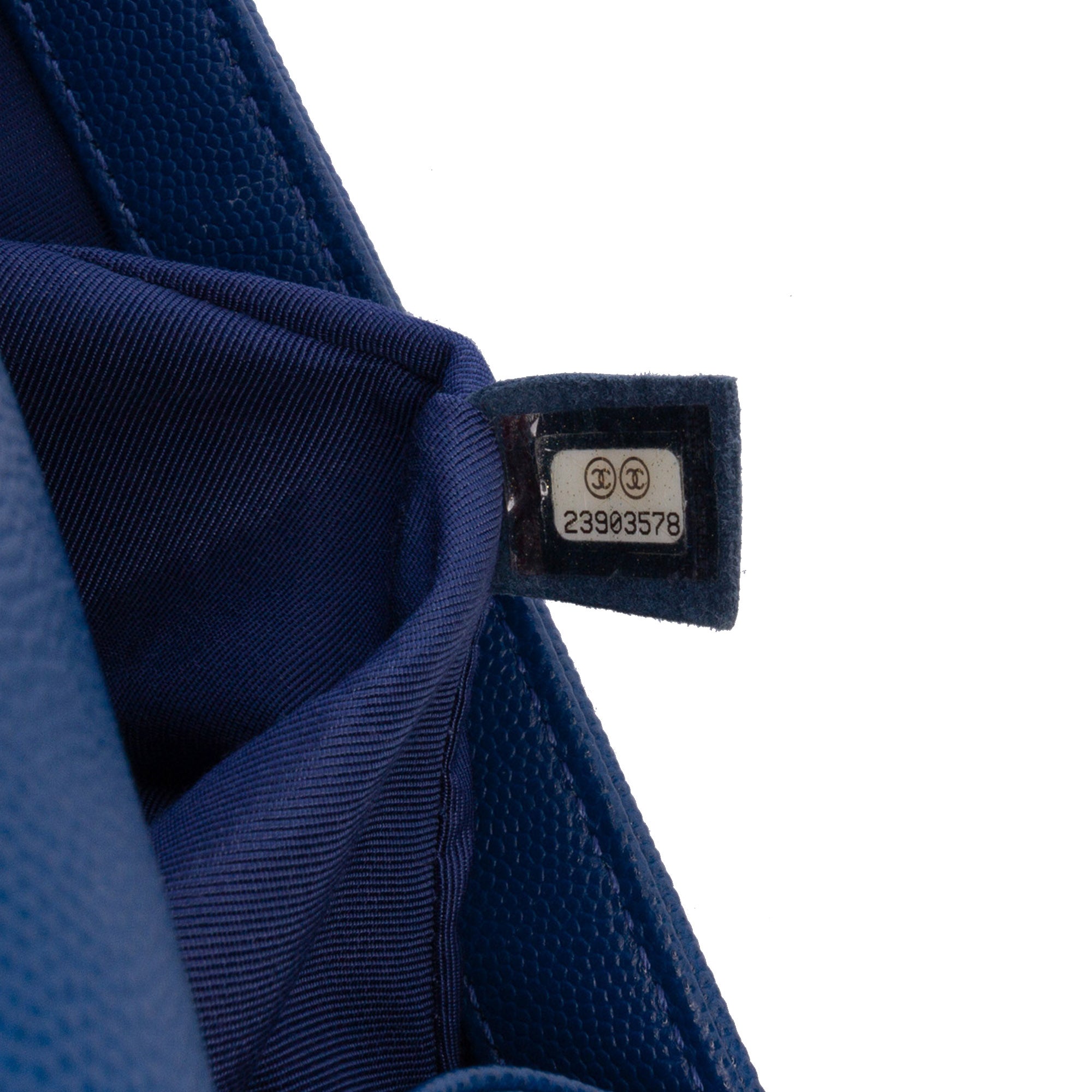 Old Medium Quilted Caviar Boy Flap