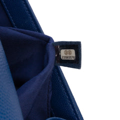 Old Medium Quilted Caviar Boy Flap
