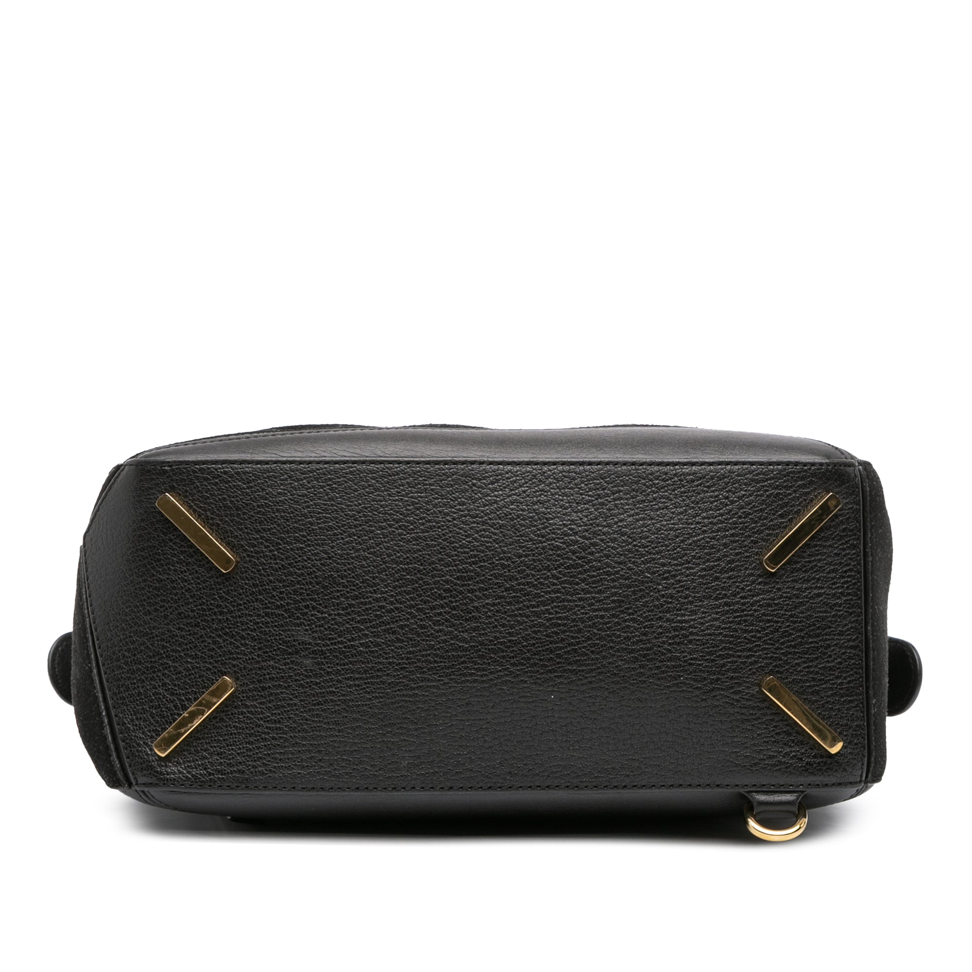 Medium Calfskin and Suede Puzzle Satchel