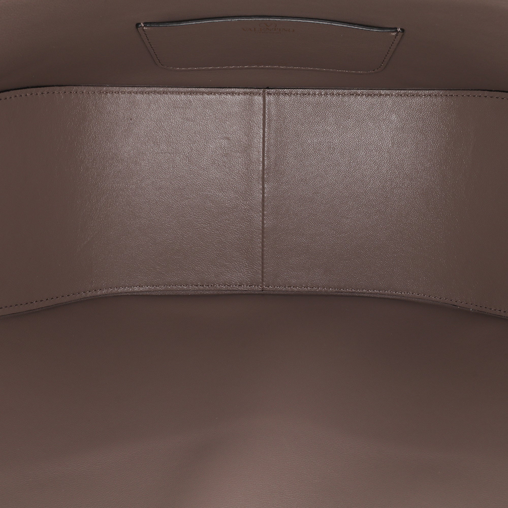 Medium Grainy Calfskin VLogo Moon Hobo