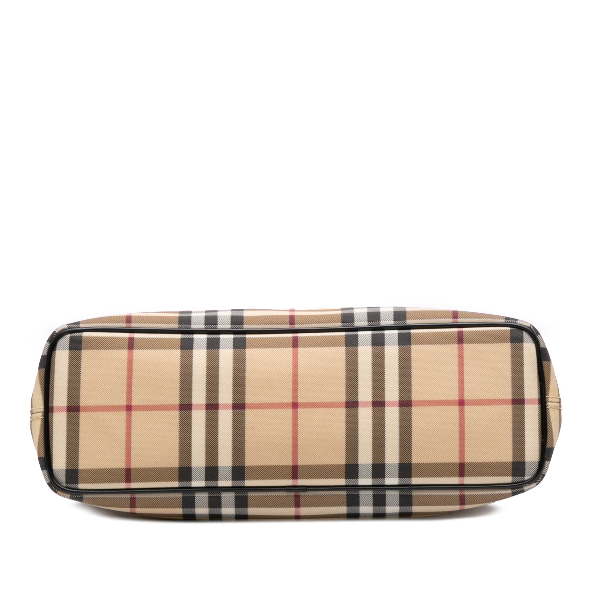 House Check Coated Canvas Tote