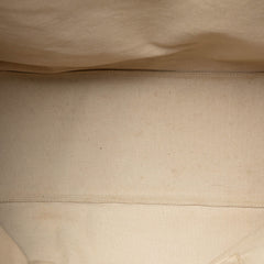 Mega Check Canvas Tote