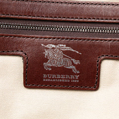 Mega Check Canvas Tote