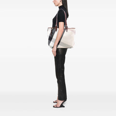 Mega Check Canvas Tote