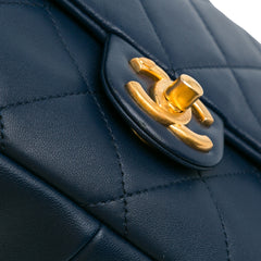 Medium Lambskin In the Loop Flap_8