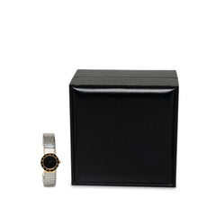 Quartz Two Tone Stainless Steel 18K Gold Tubogas Watch