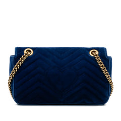 Mini GG Marmont Matelasse Velvet Crossbody_2