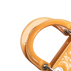 Large Patent Cannage Lady Dior