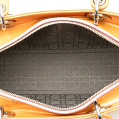 Large Patent Cannage Lady Dior