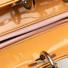 Large Patent Cannage Lady Dior