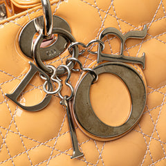 Large Patent Cannage Lady Dior