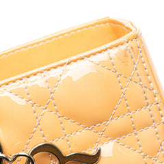Large Patent Cannage Lady Dior