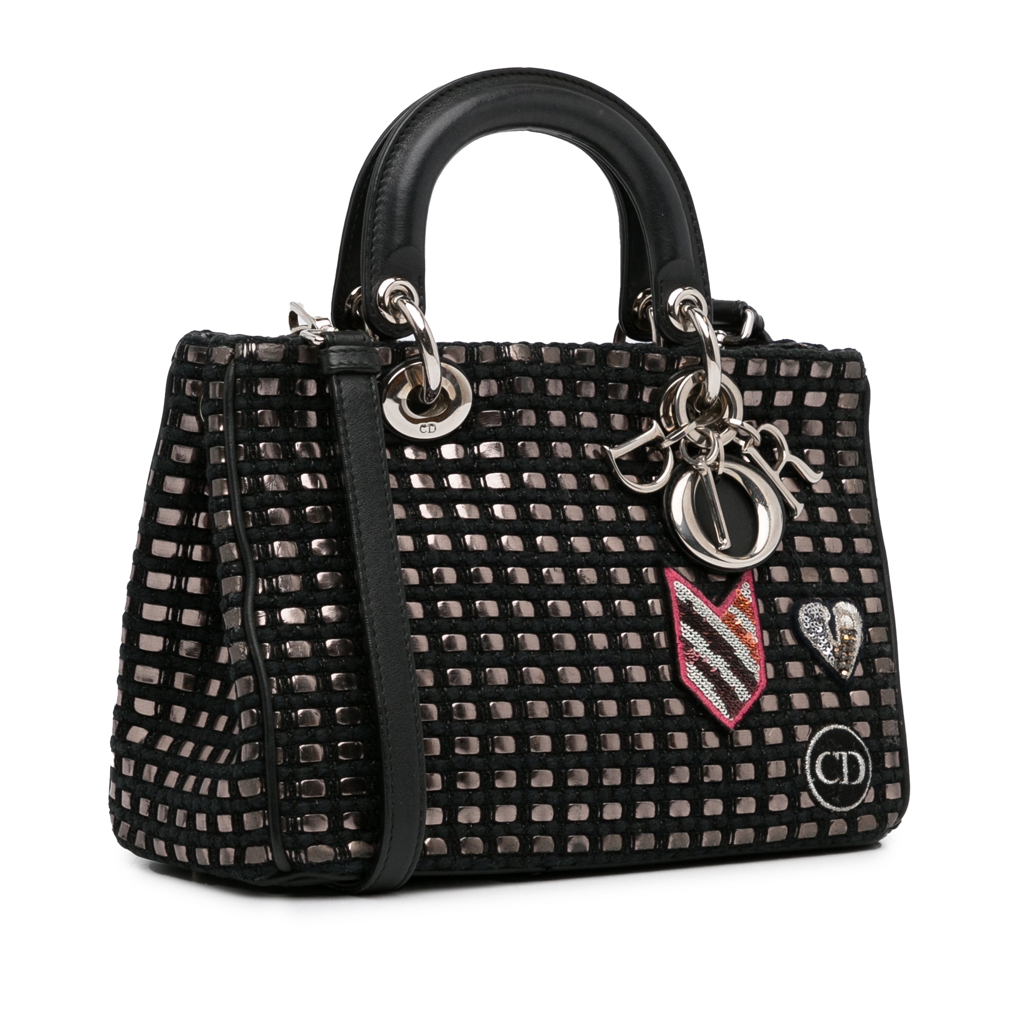 Small Metallic Tweed Lady Dior_1