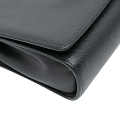 Saffiano Chain Crossbody