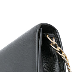 Saffiano Chain Crossbody