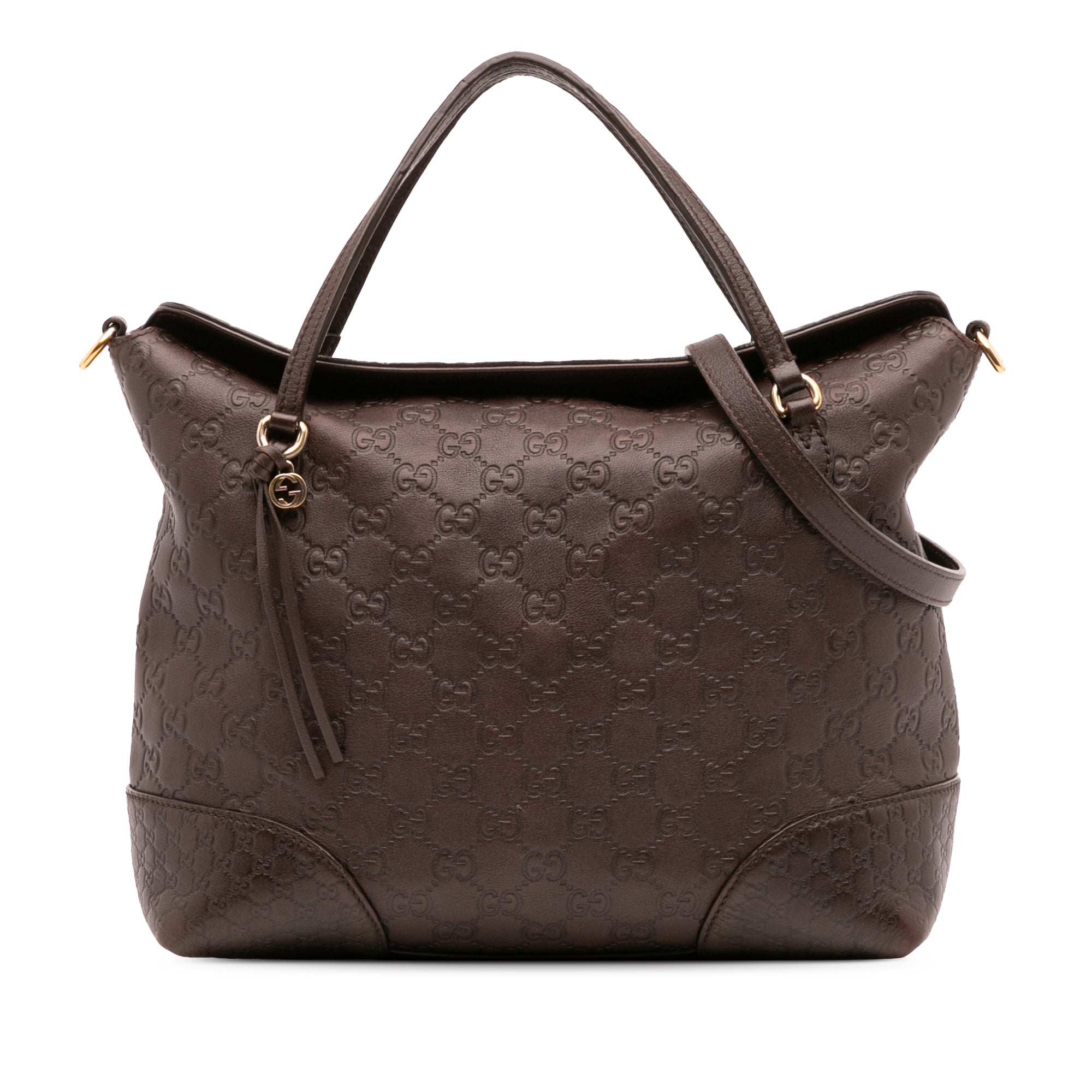 Medium Guccissima Bree Fold Over Tote