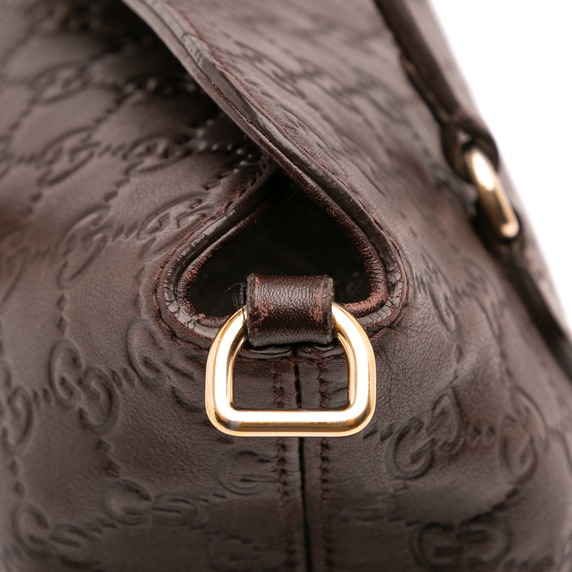 Medium Guccissima Bree Fold Over Tote