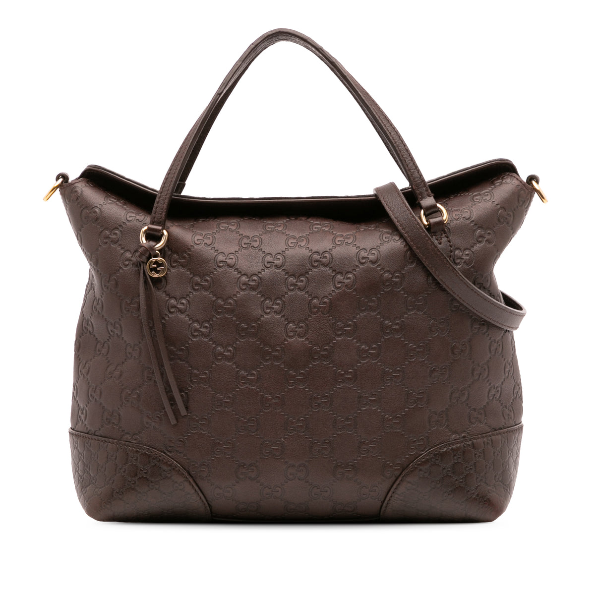 Medium Guccissima Bree Fold Over Tote