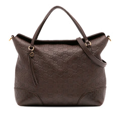 Medium Guccissima Bree Fold Over Tote