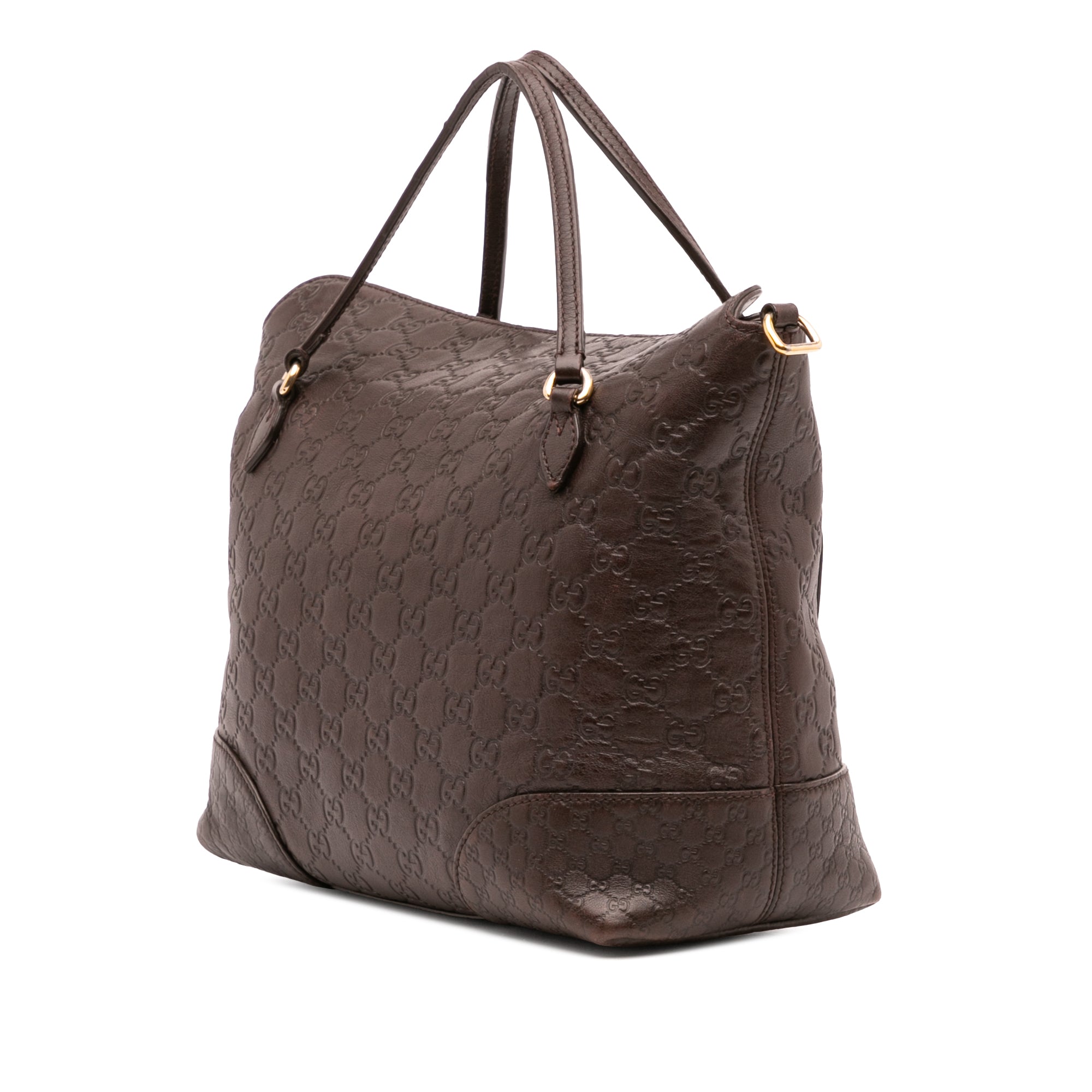 Medium Guccissima Bree Fold Over Tote